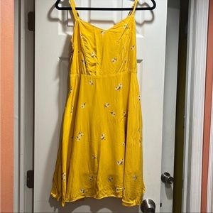 Old Navy Cami Tank Dress Yellow Size M